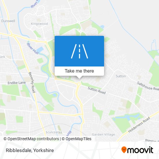 Ribblesdale map