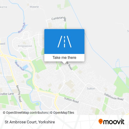 St Ambrose Court map
