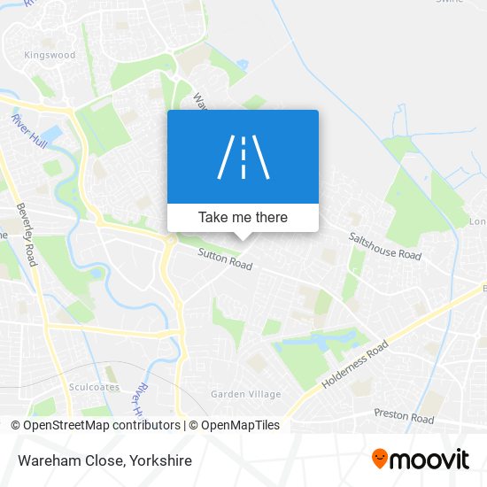 Wareham Close map