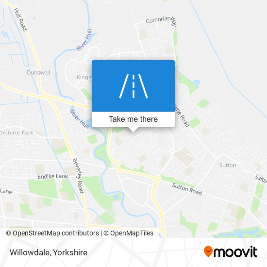 Willowdale map