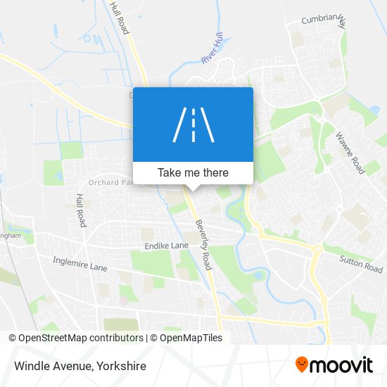 Windle Avenue map