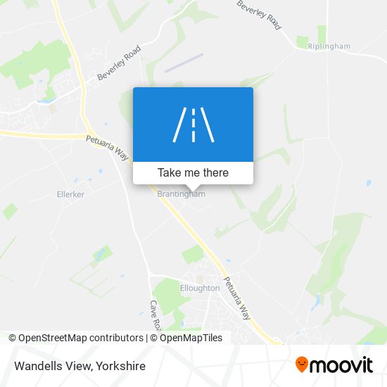 Wandells View map
