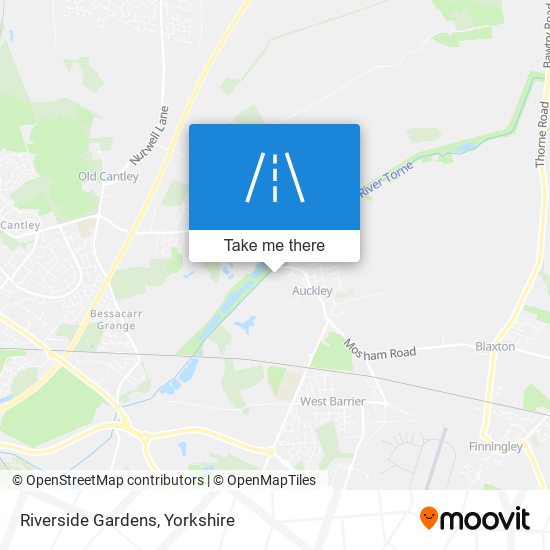 Riverside Gardens map