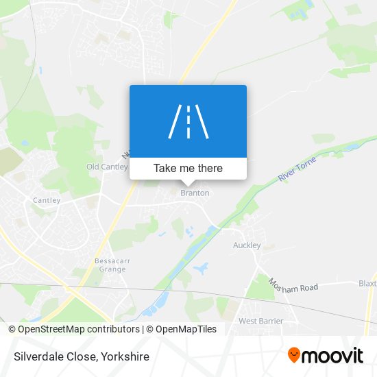 Silverdale Close map