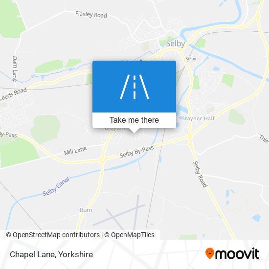 Chapel Lane map