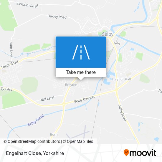 Engelhart Close map
