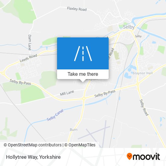 Hollytree Way map