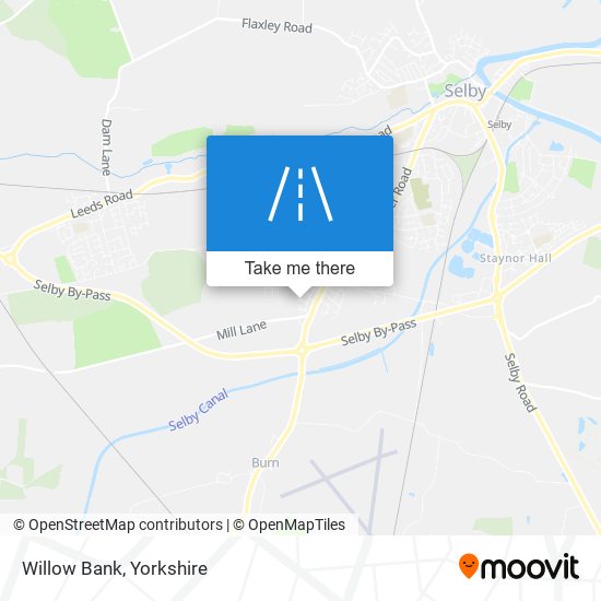 Willow Bank map