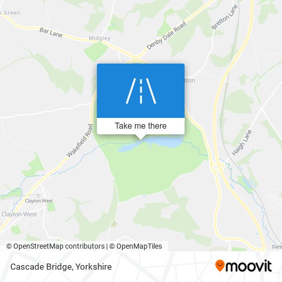 Cascade Bridge map