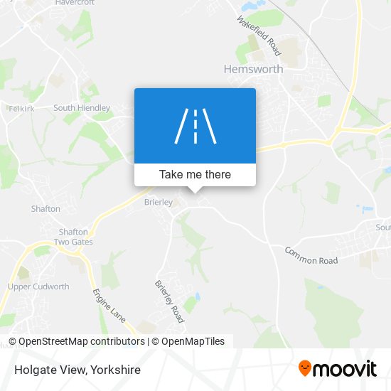 Holgate View map