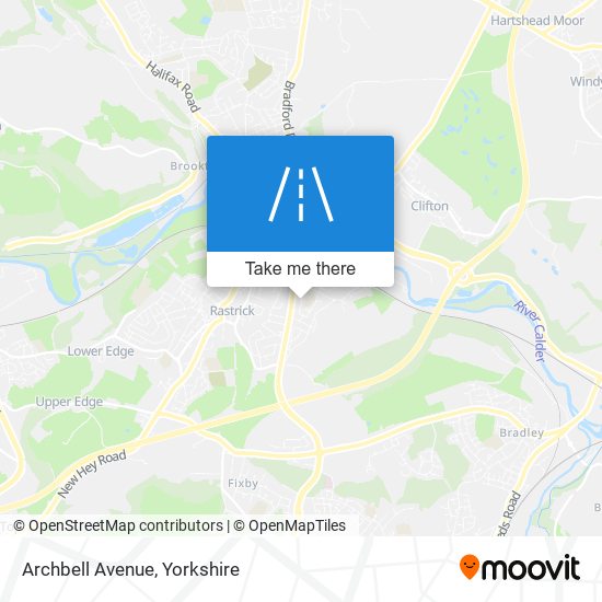 Archbell Avenue map