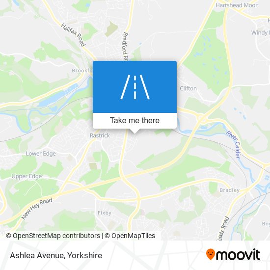 Ashlea Avenue map