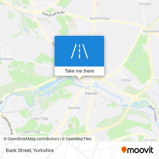 Bank Street map