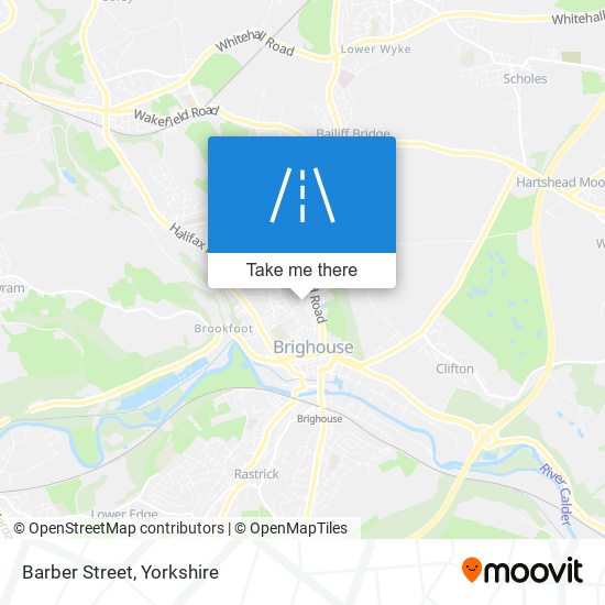 Barber Street map