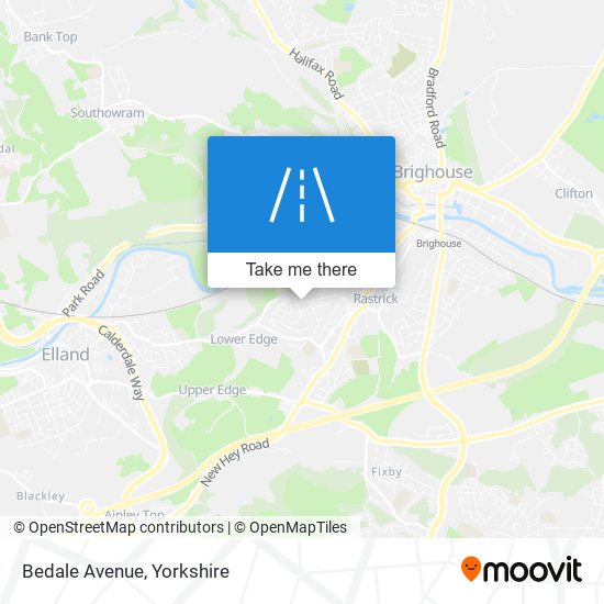 Bedale Avenue map