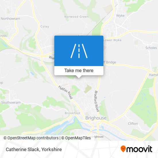 Catherine Slack map