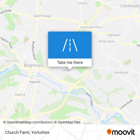Church Farm map