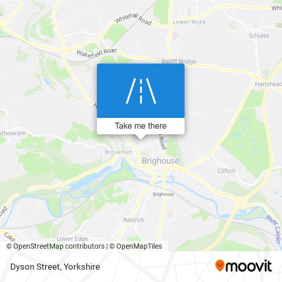 Dyson Street map