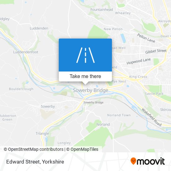 Edward Street map
