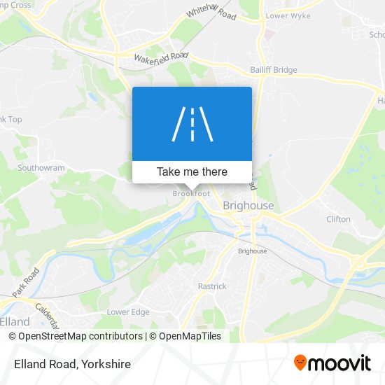 Elland Road map