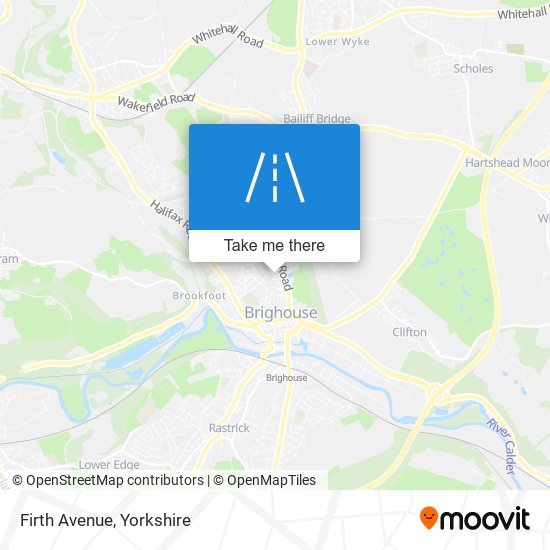 Firth Avenue map
