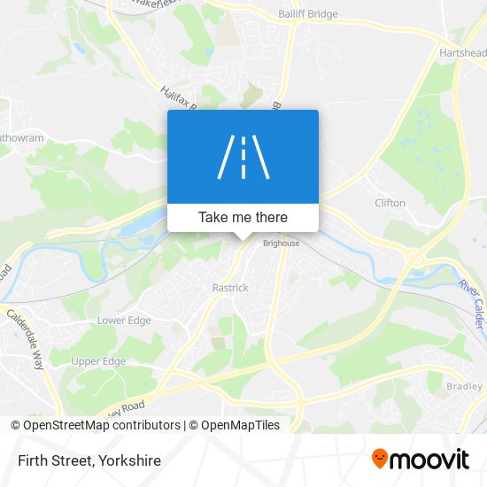 Firth Street map