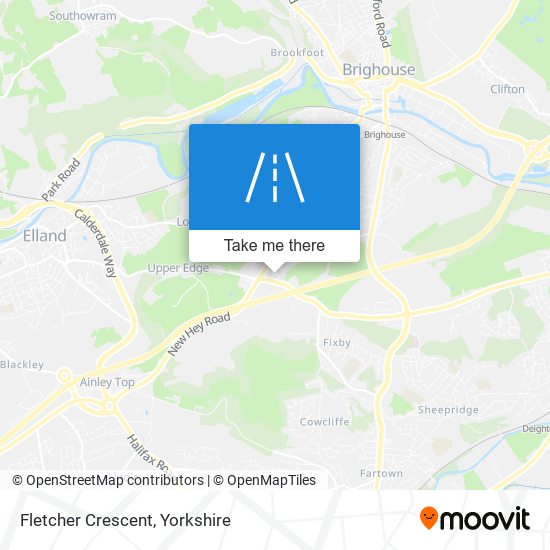 Fletcher Crescent map