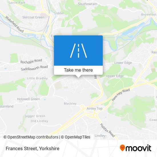 Frances Street map