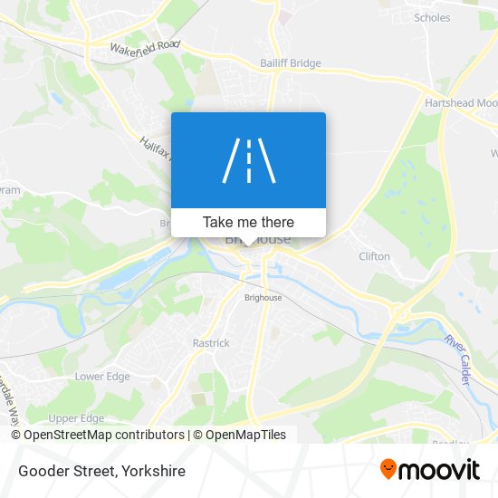 Gooder Street map