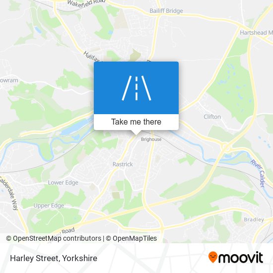 Harley Street map