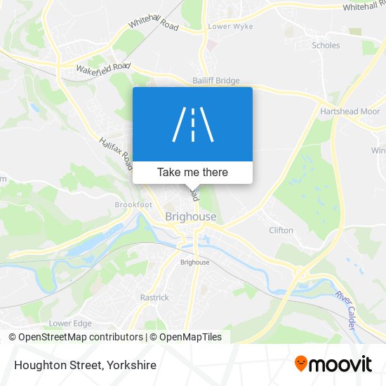 Houghton Street map