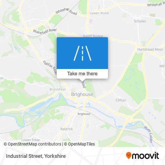 Industrial Street map