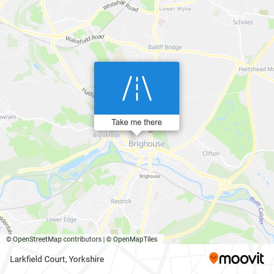Larkfield Court map