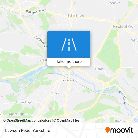Lawson Road map