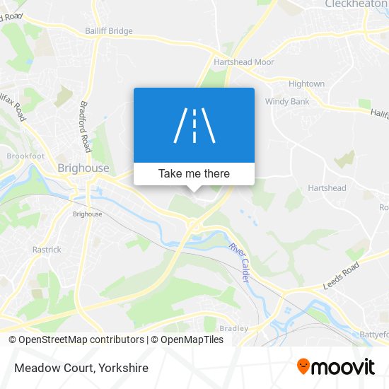 Meadow Court map
