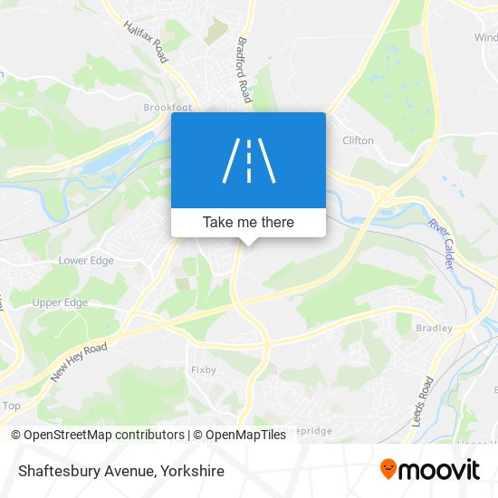 Shaftesbury Avenue map