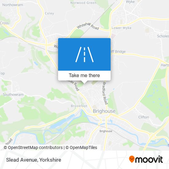 Slead Avenue map