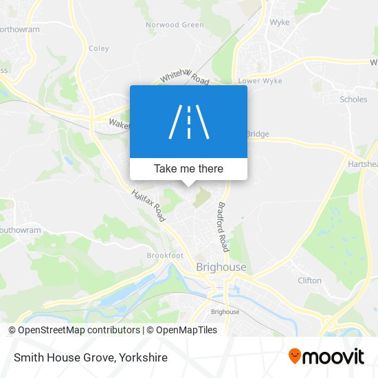 Smith House Grove map