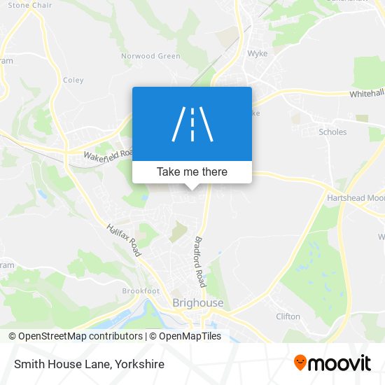 Smith House Lane map