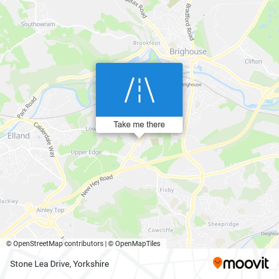 Stone Lea Drive map