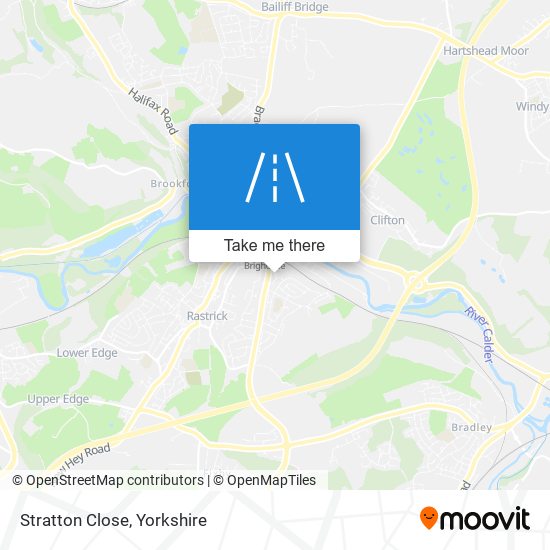 Stratton Close map