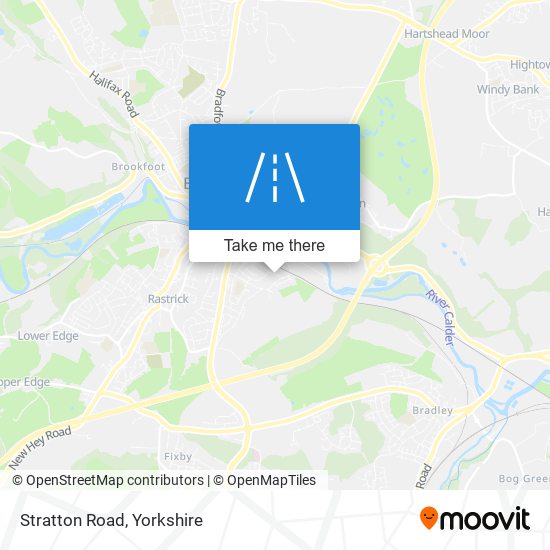 Stratton Road map