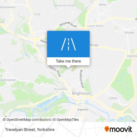 Trevelyan Street map