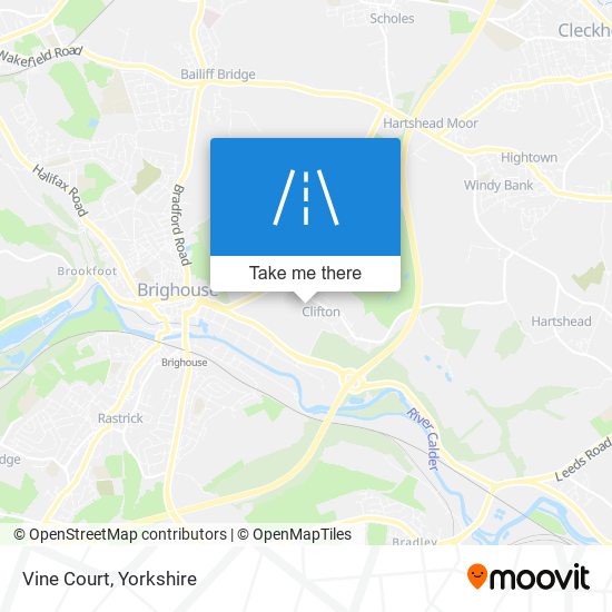 Vine Court map