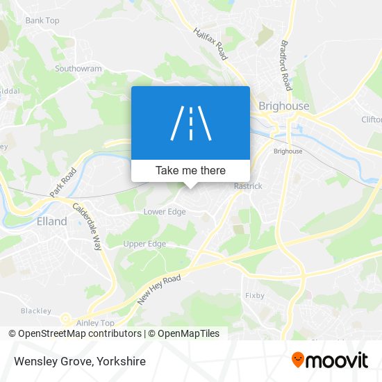 Wensley Grove map
