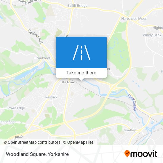Woodland Square map