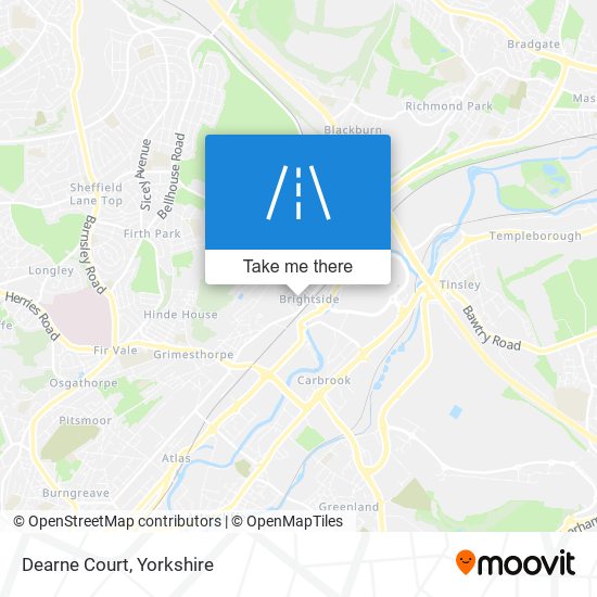 Dearne Court map