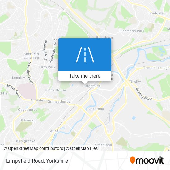 Limpsfield Road map