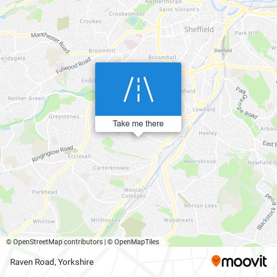 Raven Road map