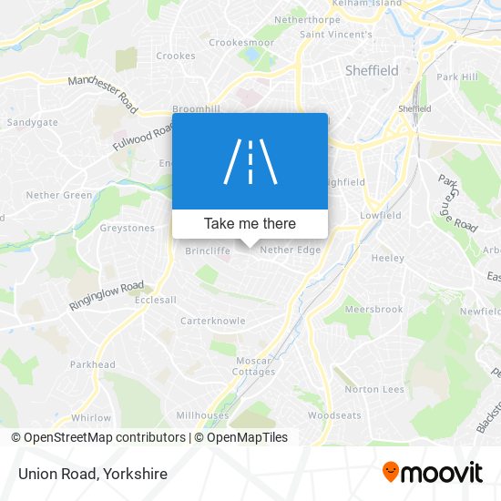 Union Road map